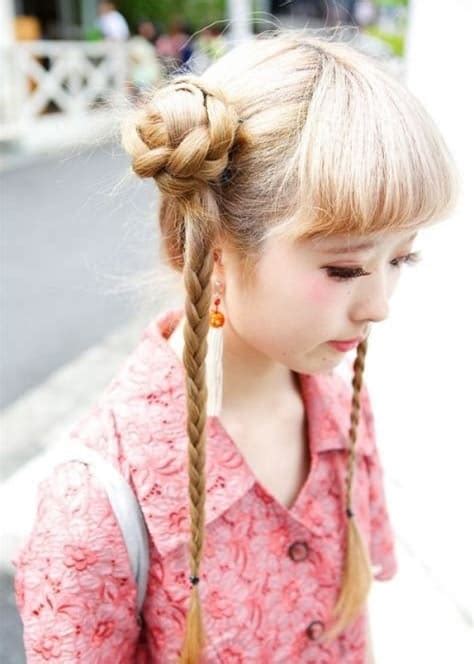 hair bun japanese